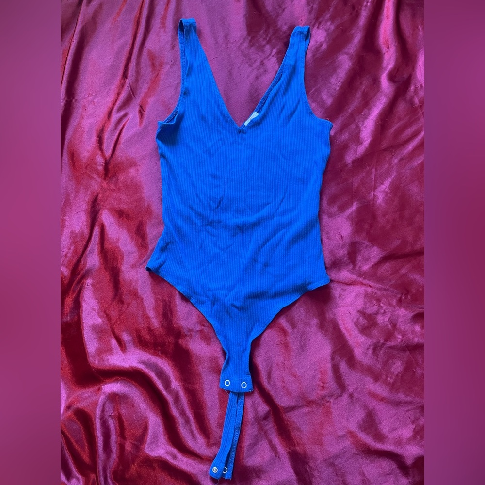 Blue garage body suit size p/s